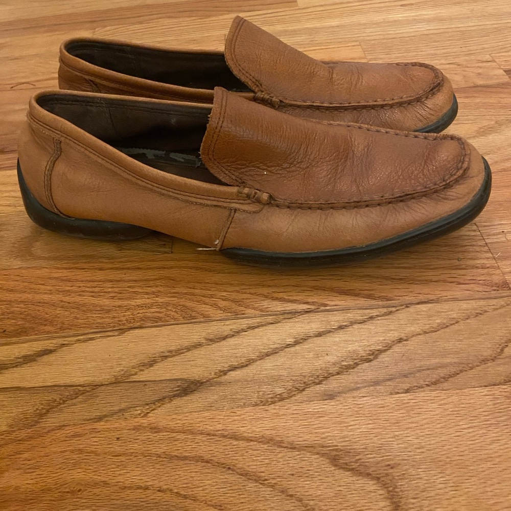 Merona Tan Leather Loafers